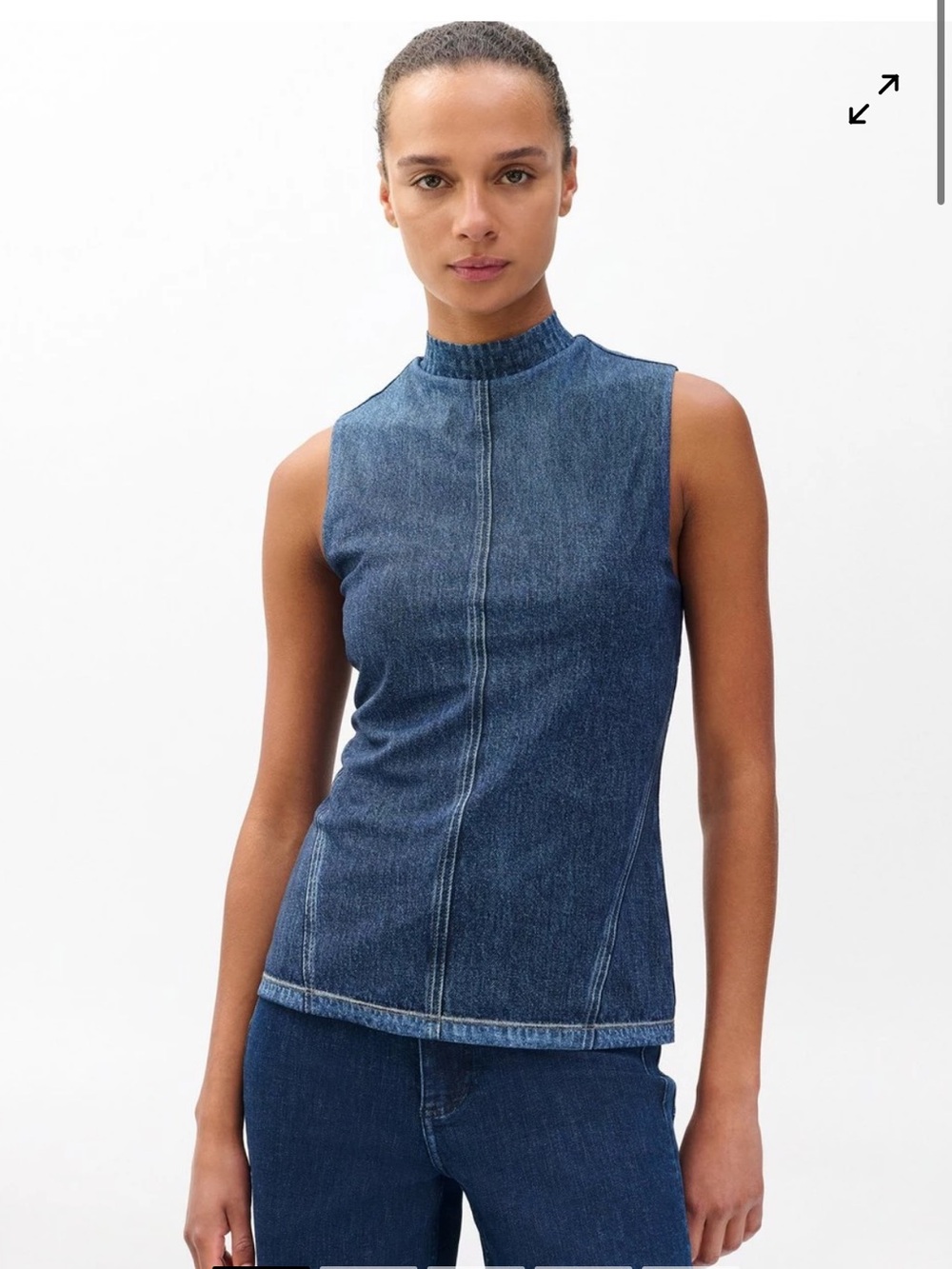 NWT Rag & Bon Miramar Mockneck Top
Stretch Mesh in Petra, Size Medium